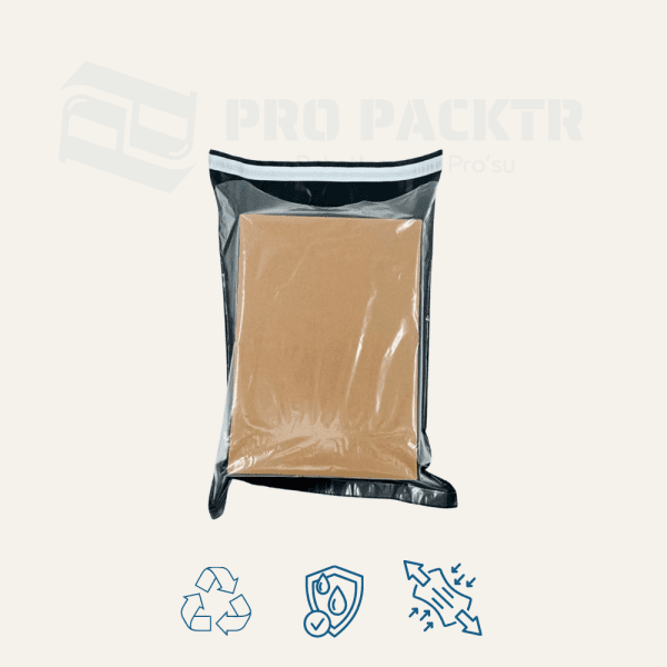 48x62+5cm Baskısız Şeffaf Kargo Poşeti