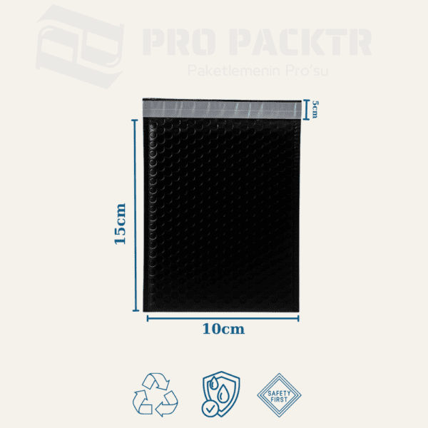 10x15+5cm balonlu kargo poşeti